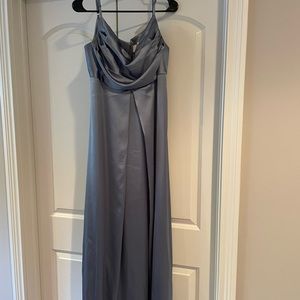 Revelry Maternity Bridesmaid Dress in color ‘French Blue’, style ‘Skye’. Size 14